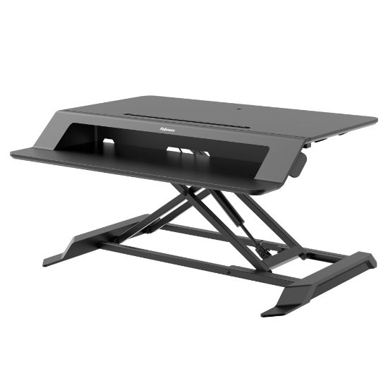 Picture of Fellowes Lotus LT Sit-Stand Workstation, Black