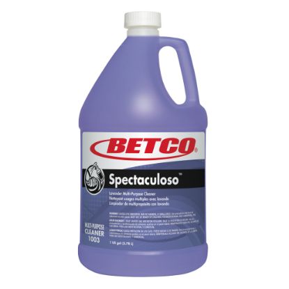 Picture of Betco Spectaculoso Lavender Multipurpose Cleaner, Floral Scent, 128 Oz Bottle, Purple, Case Of 4