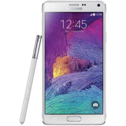 Picture of Samsung Galaxy Note 4 N910A Refurbished Cell Phone, White, PSC100018