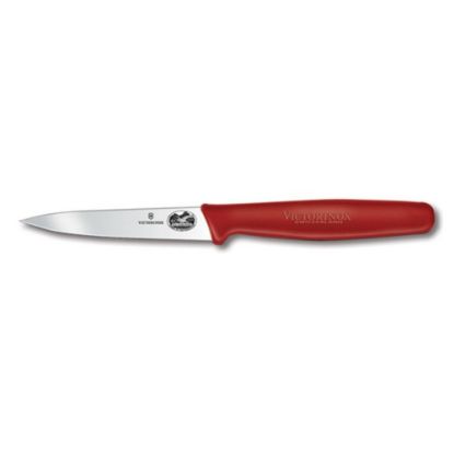 Picture of Victorinox Straight Edge Paring Knife, 3-1/4in, Red