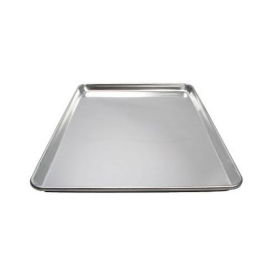 Picture of Winco 2/3 Size Aluminum Sheet Pan, 21-5/8inL x 15-13/16inW x 1inH, Silver