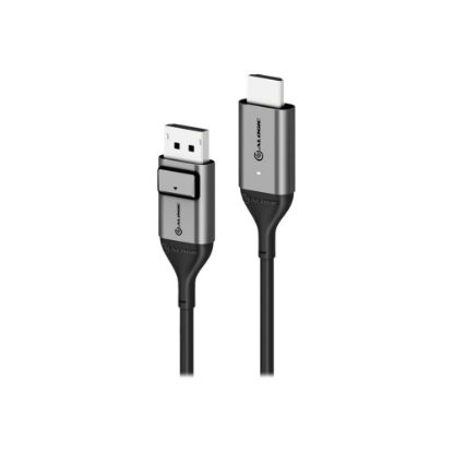 Picture of ALOGIC Ultra - Adapter cable - DisplayPort male latched to HDMI male - 6.6 ft - space gray - 4K support, active