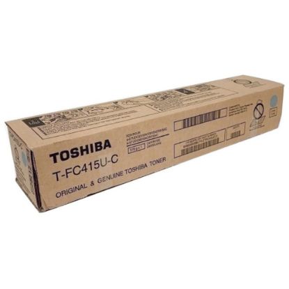 Picture of Toshiba Original Laser Toner Cartridge - Cyan - 1 Each - 33600 Pages