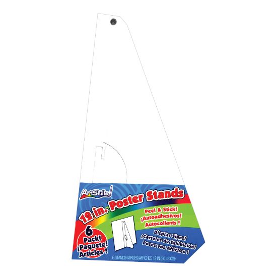 Picture of ArtSkills Easel Backs, 12in, White, Pack Of 6