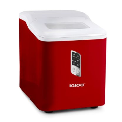 Picture of Igloo Automatic Self Cleaning 26 Lb Ice Maker, Red