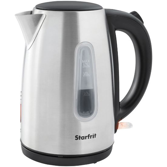 Picture of Starfrit 1.7L Stainless Steel Electric Kettle, Silver/Black