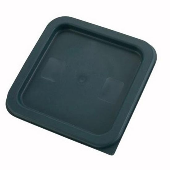 Picture of Winco Square Cover For 2- And 4-Qt Food Containers, 7-2/5in x 7-2/5in, Green