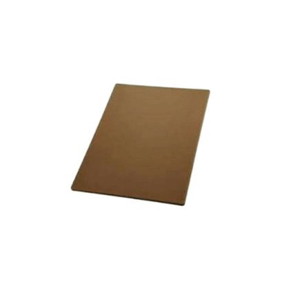 Picture of Winco Polyethylene Cutting Board, 1/2inH x 18inW x 24in, Brown