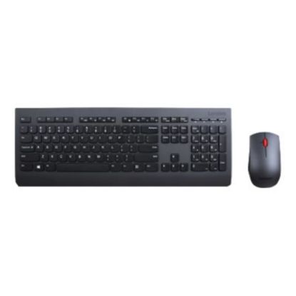 Picture of Lenovo Professional Combo - Keyboard and mouse set - wireless - 2.4 GHz - Canadian French