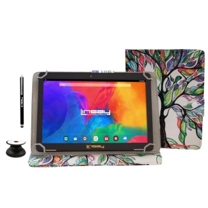 Picture of Linsay F10IPS Tablet, 10.1in Screen, 2GB Memory, 64GB Storage, Android 13, Tree