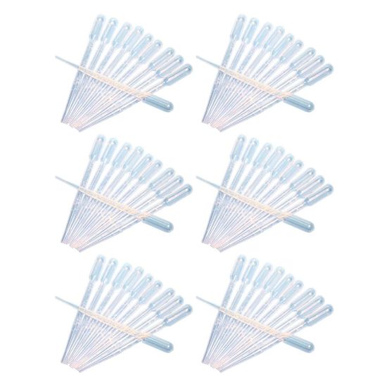 Picture of Fun Science Pipettes, 7 mL, Clear, 25 Pipettes Per Pack, Set Of 6 Packs