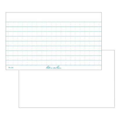 Picture of Rite In The Rain All-Weather Index Cards, 3in x 5in, White, Set Of 5 Packs