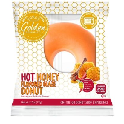 Picture of Golden Dough & Co. Hot Honey Glaze Donuts, 2.7 Oz, Box Of 7 Donuts