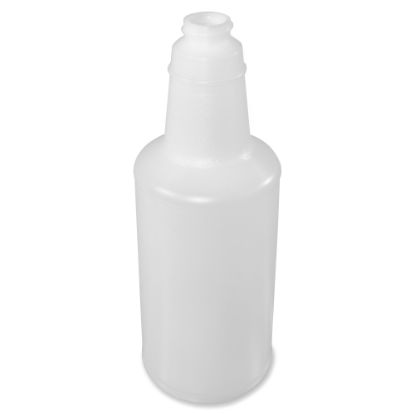 Picture of Genuine Joe 32 oz. Plastic Bottle with Graduations - 1 Each - Translucent - Plastic