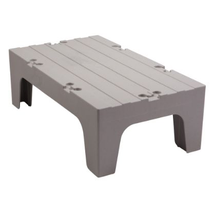 Picture of Cambro Solid Dunnage Rack, 12inH x 21inW x 36inD, Speckled Gray