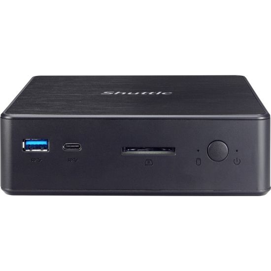 Picture of Shuttle XPC nano NC02U7 Barebone System - Mini PC - Intel Core i7 6th Gen i7-6500U 2.50 GHz - DDR3L SDRAM Maximum RAM Support - Intel HD Graphics 520 Graphic(s) - HDMI - DisplayPort - 3 Year