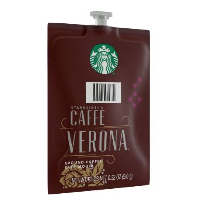 Picture of Flavia Starbucks Caffe Verona Coffee Freshpacks, Dark Roast, 0.32 Oz, Case Of 76 Freshpacks