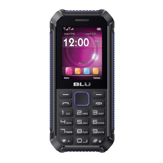 Picture of BLU Tank Extreme 2.4 T450X Cell Phone, Black/Blue, PBN201150