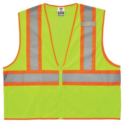 Picture of Ergodyne GloWear Safety Vest, Economy 2-Tone, Type-R Class 2, 4X/5X, Lime, 8229Z