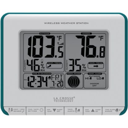 Picture of La Crosse Technology Wireless Weather Station - Weather Station200 ft - Desktop