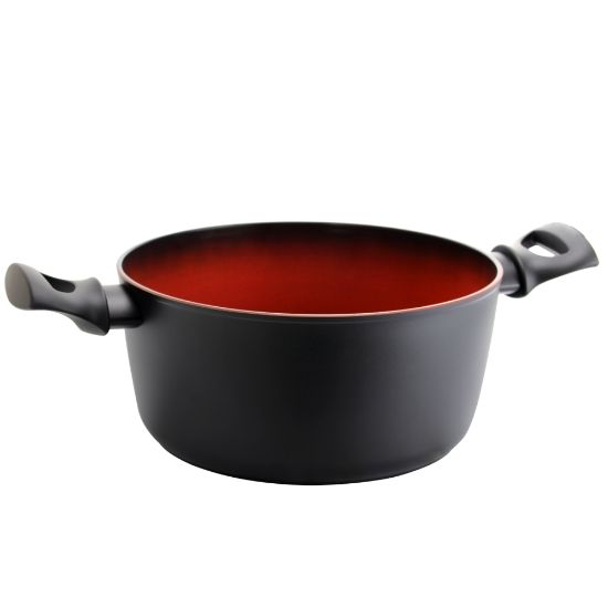 Picture of Tosca Terracotta Aluminum Non-Stick Dutch Oven, 4.75 Qt, Black