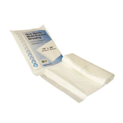 Picture of First Aid Only Multi-Trauma Dressing, 10in x 30in, White