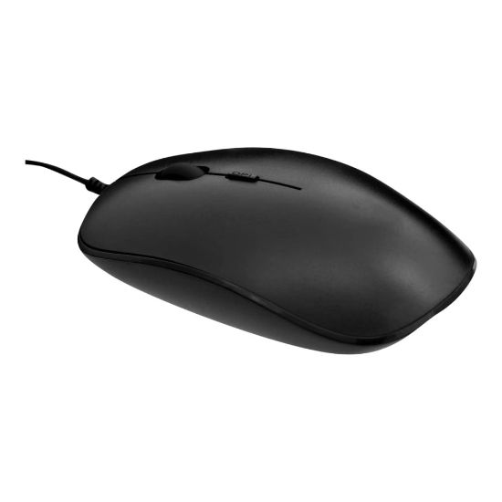 Picture of B3E - Mouse - slim - 4 buttons - wired - USB