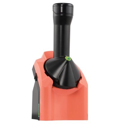 Picture of Edgecraft Yonanas Classic Vegan Non-Dairy Frozen Fruit Soft Serve Dessert Maker, 6-3/16in x 13-13/16in x 7-9/16in, Coral