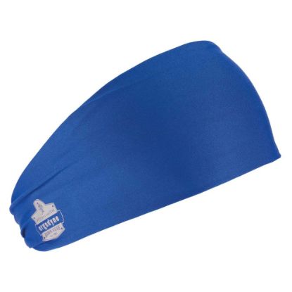 Picture of Ergodyne Chill-Its 6634 Cooling Headband, One Size, Blue