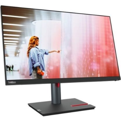 Picture of Lenovo ThinkVision P24q-30 24in Class WQHD LCD Monitor - 16:9 - Raven Black - 23.8in Viewable - In-plane Switching (IPS) Technology - WLED Backlight - 2560 x 1440 - 16.7 Million Colors - 300 Nit - 4 ms - HDMI - DisplayPort - USB Hub