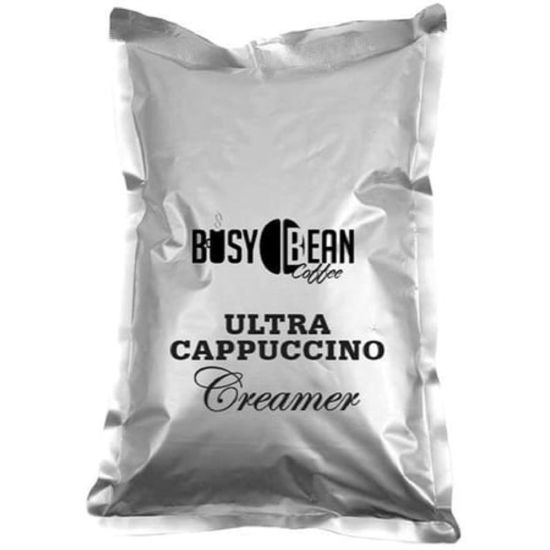 Picture of Hoffman Busy Bean Ultra Cappuccino Soluble Powder Creamer, 2 Lb, Pack Of 6 Bags