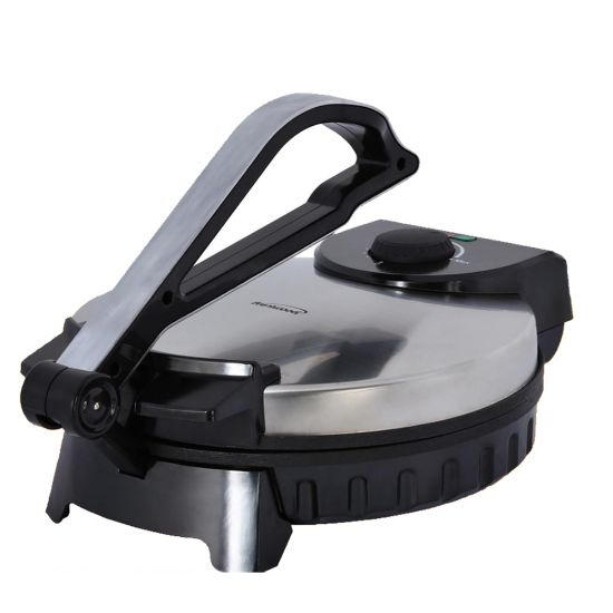 Picture of Brentwood Roti/Flatbread/Tortilla Maker, 6inH x 13inW x 14inD, Silver