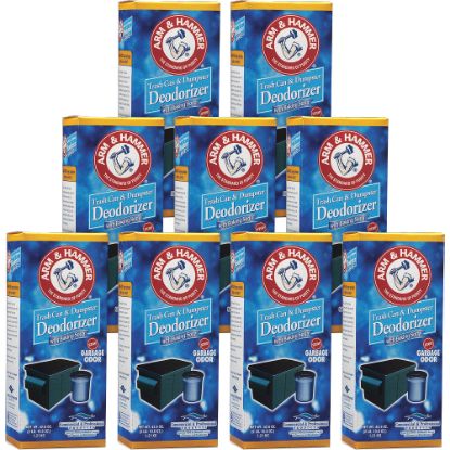 Picture of Arm & Hammer Original Trash Can And Dumpster Deodorizer, 42.6 Oz Bottle, Case Of 9