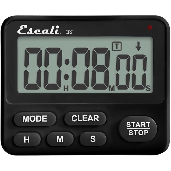 Picture of Escali Extra Loud 4-Day Wall-Mountable Digital Timer, Black