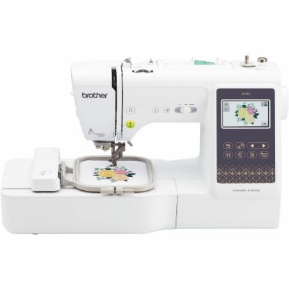 Picture of Brother SE700 Sewing and Embroidery Machine, Wireless LAN Connected, 135 Built-in Designs, 103 Built-in Stitches, Computerized, 4in x 4in Hoop Area, 3.7in Touchscreen Display, 8 Included Feet