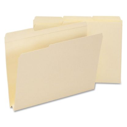 Picture of Smead Heavyweight Top-Tab Expansion Folders, Letter Size, Manila, Box Of 50