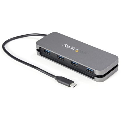 Picture of StarTech.com 4 Port USB C Hub - 4x USB-A - 5Gbps USB 3.0 Type-C Hub (USB 3.2/3.1 Gen 1) - Bus Powered