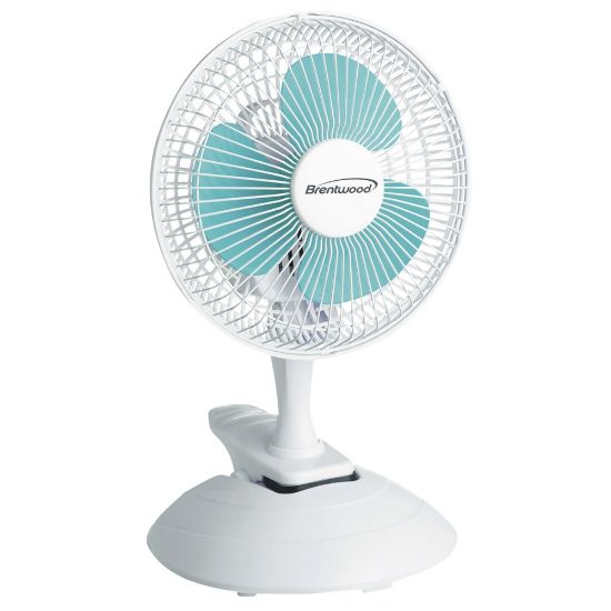 Picture of Optimus Kool Zone Mini Table Fan, 12inH x 6inW x 6inD, White