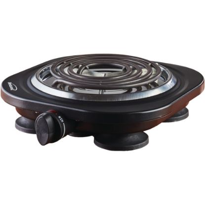 Picture of Brentwood TS-321BK 1000w Single Electric Burner, Black - Burner