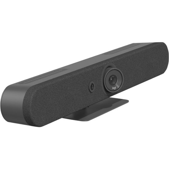 Picture of Logitech Rally Bar Mini Video Conferencing Camera - 30 fps - Graphite - USB 3.0 - 3840 x 2160 Video - 4x Digital Zoom - Microphone - Wireless LAN - Network (RJ-45) - Computer