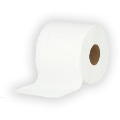 Picture of SKILCRAFT 2-ply Toilet Tissue Paper - 2 Ply - 4in x 4in - 450 Sheets/Roll - White - Individually Wrapped, Perforated - For Toilet - 40 / Carton