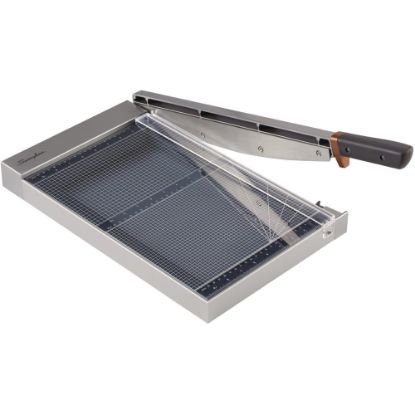 Picture of Swingline ClassicCut Guillotine Trimmer With EdgeGlow, 25inH x 14-1/8inW x 4-5/8inD, Silver