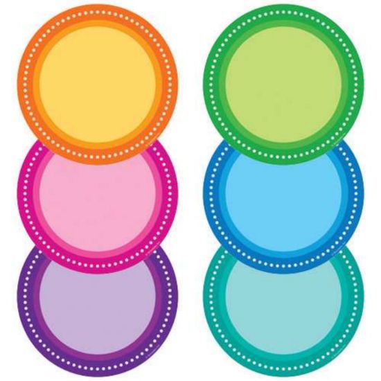 Picture of Color Your Classroom Accents, Assorted Colors, Pack Of 36