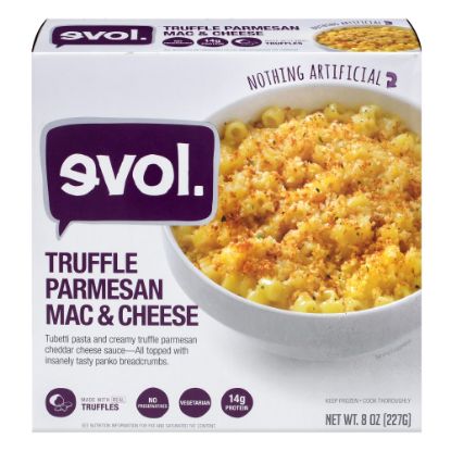 Picture of Evol Bowl Truffle Parmesan Mac and Cheese, 8 Oz, Pack Of 5