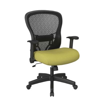 Picture of Office Star Space Seating 529 Series Deluxe Ergonomic Mesh Mid-Back Chair, Olive