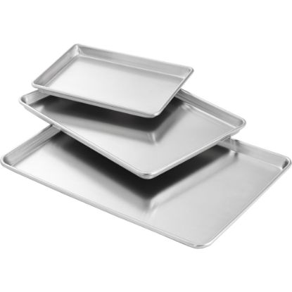 Picture of Vollrath Artisan 3603A Baking Sheets, Silver, Set Of 3 Sheets