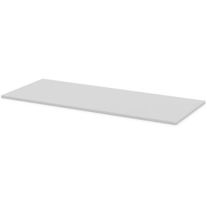 Picture of Lorell Width-Adjustable Training Table Top, 72in x 30in, Gray