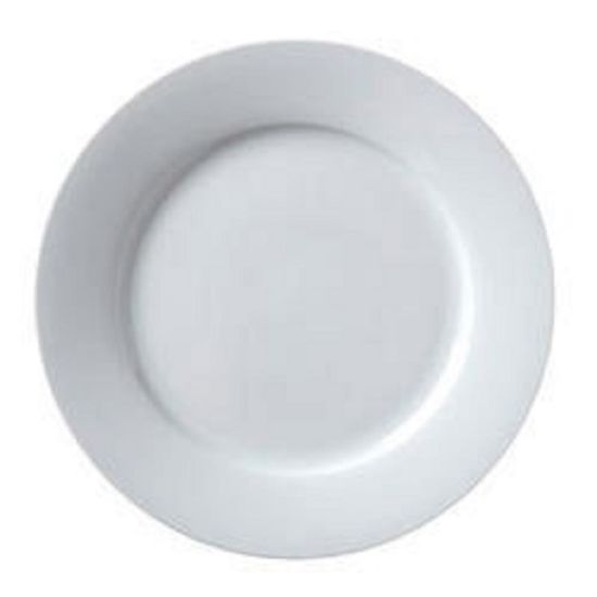 Picture of Hoffman Vertex Round China Plates, Argyle Catalina, 8-3/4in, White, Pack Of 36 Plates