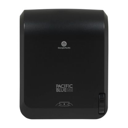 Picture of Pacific Blue Ultra by GP PRO, Mechanical High-Capacity Paper Towel Dispenser, 59589, 12.9in x 9in x 16in, Black, 1 Dispenser