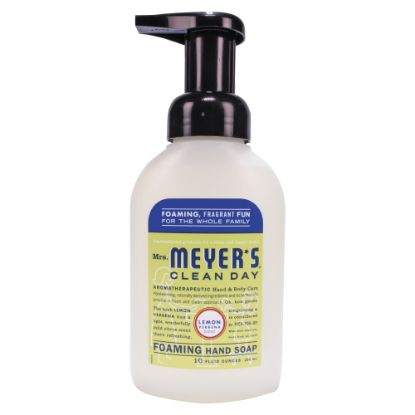 Picture of Mrs. Meyers Clean Day Foam Hand Soap, Lemon Verbena Scent, 10 Oz, Carton of 6 Bottles